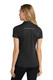 Port Authority Women's Pinpoint Mesh Zip Polo. L580