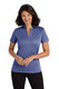 Port Authority Women's Heathered Silk Touch Performance Polo. LK542