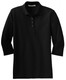 Port Authority Women's Silk Touch 3/4-Sleeve Polo. L562