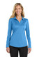 Port Authority Women's Silk Touch Performance Long Sleeve Polo. L540LS