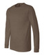 Heather CVC Long Sleeve Tee - 3501CVC
