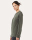 Heather CVC Long Sleeve Tee - 3501CVC