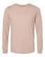 Heather CVC Long Sleeve Tee - 3501CVC