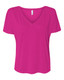 Women’s Slouchy V-Neck Tee - 8815