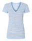 Women’s Jersey Deep V-Neck Tee - 6035