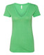 Women’s Triblend Deep V-Neck Tee - 8435