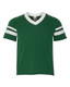 Youth V-Neck Jersey with Striped Sleeves - 361