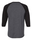 Premium Blend Ringspun Three-Quarter Sleeve Raglan Baseball T-Shirt - 560RR Premium Blend Ringspun Three-Quarter Sleeve Raglan Baseball T-Shirt - 560RR