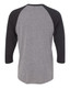 Unisex Triblend Three-Quarter Raglan T-Shirt - 6051 Unisex Triblend Three-Quarter Raglan T-Shirt - 6051