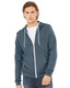 Unisex Sponge Fleece Full-Zip Hoodie Sweatshirt - 3739 Unisex Sponge Fleece Full-Zip Hoodie Sweatshirt - 3739