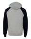 Unisex Nublend® Colorblocked Raglan Hooded Sweatshirt - 96CR Unisex Nublend® Colorblocked Raglan Hooded Sweatshirt - 96CR