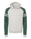 Unisex Nublend® Varsity Colorblocked Raglan Hooded Sweatshirt - 97CR Unisex Nublend® Varsity Colorblocked Raglan Hooded Sweatshirt - 97CR