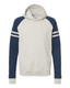 Unisex Nublend® Varsity Colorblocked Raglan Hooded Sweatshirt - 97CR Unisex Nublend® Varsity Colorblocked Raglan Hooded Sweatshirt - 97CR