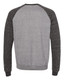 Unisex Snow Heather French Terry Crewneck Sweatshirt - 91MR Unisex Snow Heather French Terry Crewneck Sweatshirt - 91MR