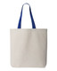 11L Canvas Tote with Contrast-Color Handles - Q4400 11L Canvas Tote with Contrast-Color Handles - Q4400
