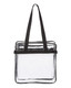 OAD Clear Tote with Zippered Top - OAD5005 OAD Clear Tote with Zippered Top - OAD5005