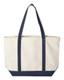 Carmel Classic XL Cotton Canvas Resort Tote - 8872 Carmel Classic XL Cotton Canvas Resort Tote - 8872