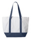 Bay View Giant Zippered Tote - 7006 Bay View Giant Zippered Tote - 7006