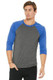 Bella + Canvas BELLA+CANVAS Unisex 3/4-Sleeve Baseball Tee. BC3200 