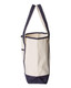 Q-Tees 34.6L Large Canvas Deluxe Tote - Q1500 