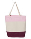 Q-Tees 11L Tri-Color Tote - Q125900 