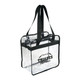 Wholesale Game Day Clear Zippered Safety Tote Bags – Stadium Approved 12” x 12” x 6”