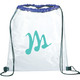 Rally Clear Drawstring Bag