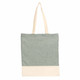 Split Recycled 5oz Cotton Twill Convention Tote