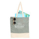 Split Recycled 5oz Cotton Twill Convention Tote