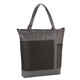 Chrome Non-Woven Zipper Convention Tote