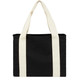 12oz Cotton Shopper Tote with Contrast Handles