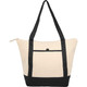  Isle 8oz Organic Cotton Zippered Tote 