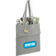 Recycled Cotton Herringbone Tote w/Zip Pocket