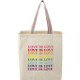  Rainbow Recycled 6oz Cotton Grocery Tote 