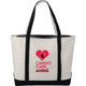  Baltic 24oz Cotton Canvas Tall Zippered Tote 