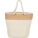 Jute Accent 12oz Cotton Canvas Rope Tote