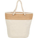  Jute Accent 12oz Cotton Canvas Rope Tote 