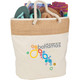  Jute Accent 12oz Cotton Canvas Rope Tote 