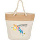  Jute Accent 12oz Cotton Canvas Rope Tote 