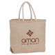 Herringbone Jute Tote