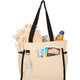 10oz Organic Cotton Accent Tote
