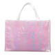 Iridescent Non-Woven Shopper Tote