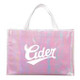  Iridescent Non-Woven Shopper Tote 
