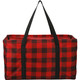 Buffalo Plaid Utility Tote