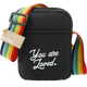 Rainbow RPET Crossbody Tote