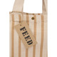  FEED Cotton and Jute Striped Tote 