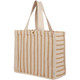  FEED Cotton and Jute Striped Tote 