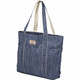 The Goods Navy Heather Carry All Tote