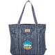  The Goods Navy Heather Carry All Tote 