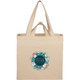  Dual Carry 6oz Organic Cotton Tote 